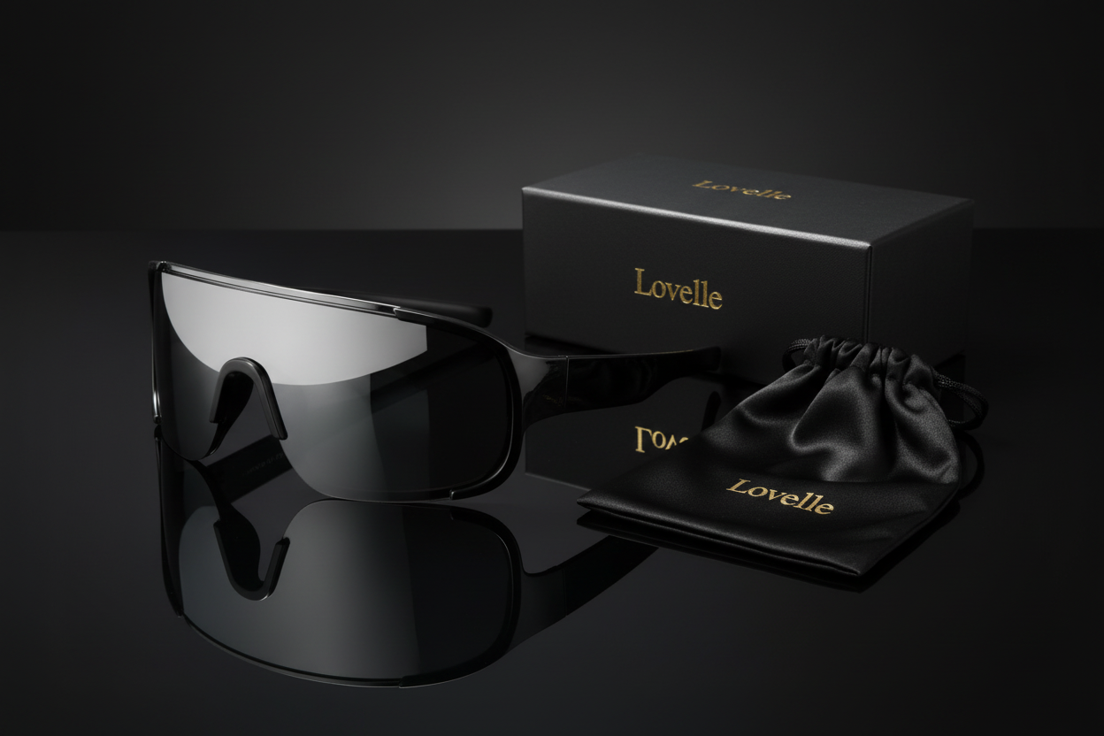 Lovelle Black Shield - Premium Product Shot
