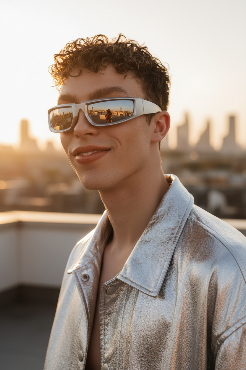 Lovelle Chrome - Golden Hour Rooftop