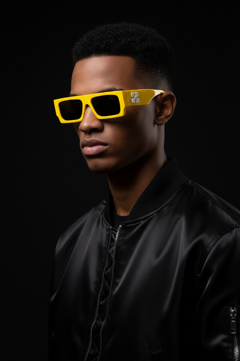 Lovelle Yellow - Mixed Race Dark Studio