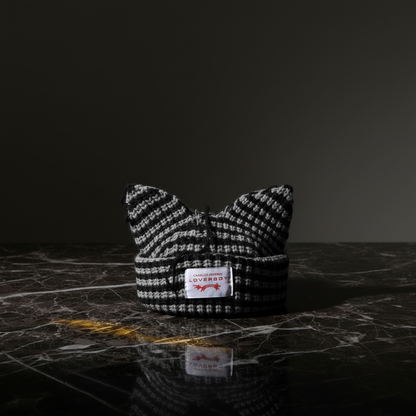 LOVERBOY Cat Ear Beanie — Luxury Editorial