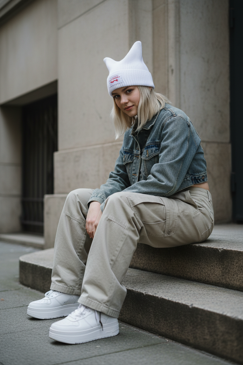 Raw Street — White Teen Girl