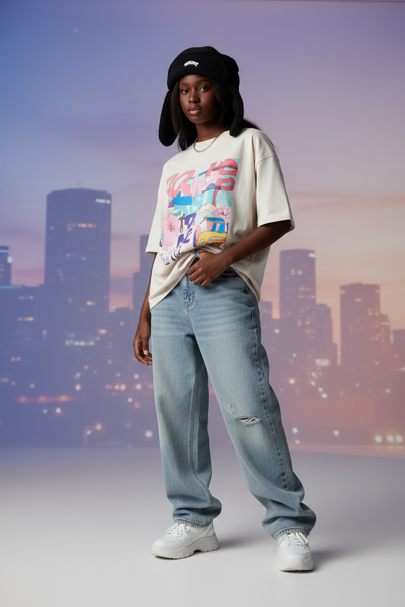 Studio Street — Black Teen Girl