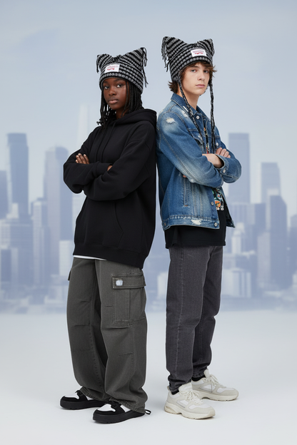 Studio Street — Teen Duo Grey Crochet