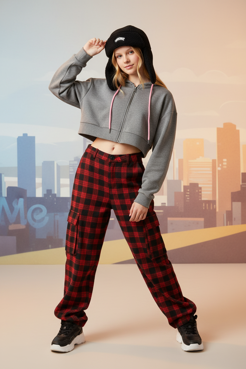 Studio Street — White Teen Girl